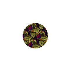 Pattern Vector Texture Style Garden Drawn Hand Floral 1  Mini Buttons