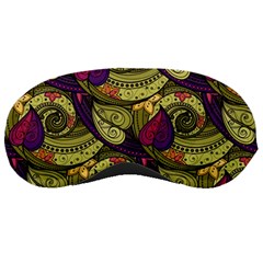 Pattern Vector Texture Style Garden Drawn Hand Floral Sleeping Mask by Jancukart