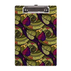 Pattern Vector Texture Style Garden Drawn Hand Floral A5 Acrylic Clipboard