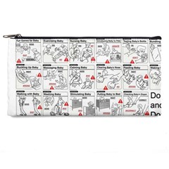 White Printer Paper With Text Overlay Humor Dark Humor Infographics Pencil Case