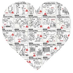 White Printer Paper With Text Overlay Humor Dark Humor Infographics Wooden Puzzle Heart by Jancukart