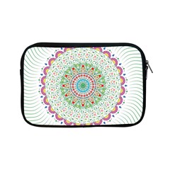 Flower Abstract Floral Hand Ornament Hand Drawn Mandala Apple Ipad Mini Zipper Cases