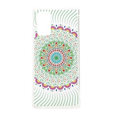 Flower Abstract Floral Hand Ornament Hand Drawn Mandala Samsung Galaxy Note 20 Tpu Uv Case by Jancukart