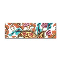 Flowers Pattern Texture White Background Paisley Sticker Bumper (100 Pack) by Jancukart