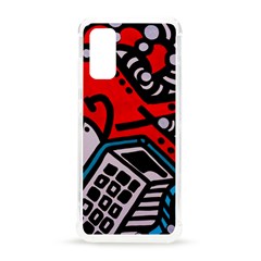 Multicolored Doodle Art Street Art Samsung Galaxy S20 6 2 Inch Tpu Uv Case by Jancukart