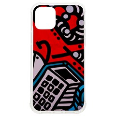 Multicolored Doodle Art Street Art Iphone 12/12 Pro Tpu Uv Print Case