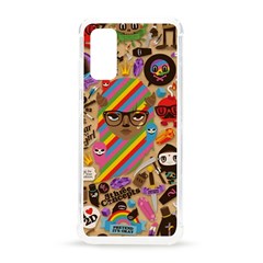 Multicolored Doodle Art Wallpaper Samsung Galaxy S20 6 2 Inch Tpu Uv Case by Jancukart