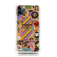 Multicolored Doodle Art Wallpaper Iphone 11 Pro Max 6 5 Inch Tpu Uv Print Case