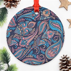 Background Ornament Paisley Ornament (round) by Jancukart