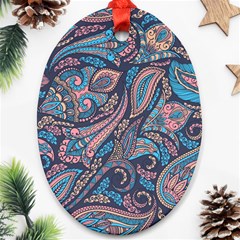 Background Ornament Paisley Ornament (oval)