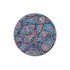 Background Ornament Paisley Magnet 3  (round)