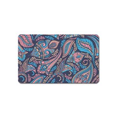 Background Ornament Paisley Magnet (name Card)