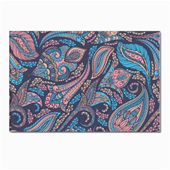 Background Ornament Paisley Postcard 4 x 6  (pkg Of 10)