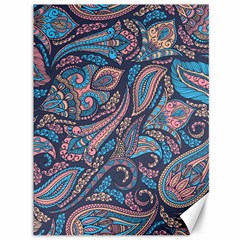 Background Ornament Paisley Canvas 36  X 48 