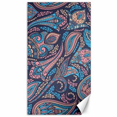 Background Ornament Paisley Canvas 40  X 72 