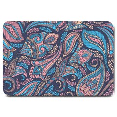 Background Ornament Paisley Large Doormat