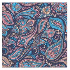 Background Ornament Paisley Square Satin Scarf (36  X 36 )