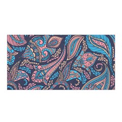 Background Ornament Paisley Satin Wrap 35  X 70 