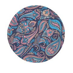 Background Ornament Paisley Mini Round Pill Box (pack Of 5) by Jancukart