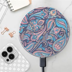 Background Ornament Paisley Wireless Fast Charger(white)