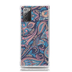 Background Ornament Paisley Samsung Galaxy Note 20 Tpu Uv Case by Jancukart