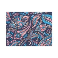 Background Ornament Paisley One Side Premium Plush Fleece Blanket (mini) by Jancukart