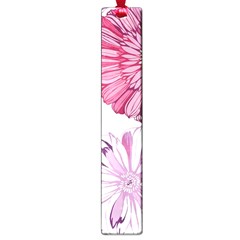 Red And Pink Flowers Vector Art Asters Patterns Backgrounds Large Book Marks