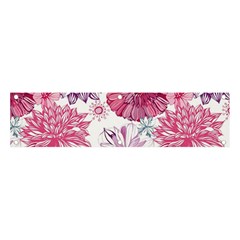 Red And Pink Flowers Vector Art Asters Patterns Backgrounds Banner And Sign 4  X 1 