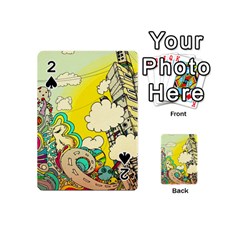 Doodle Wallpaper Artistic Surreal Playing Cards 54 Designs (mini)