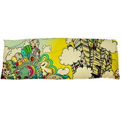 Doodle Wallpaper Artistic Surreal Body Pillow Case Dakimakura (two Sides)