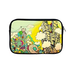 Doodle Wallpaper Artistic Surreal Apple Macbook Pro 13  Zipper Case