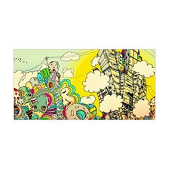 Doodle Wallpaper Artistic Surreal Yoga Headband