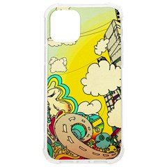 Doodle Wallpaper Artistic Surreal Iphone 12/12 Pro Tpu Uv Print Case