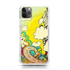 Doodle Wallpaper Artistic Surreal Iphone 11 Pro Max 6 5 Inch Tpu Uv Print Case