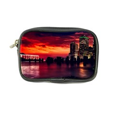 New York City Urban Skyline Harbor Bay Reflections Coin Purse