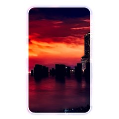 New York City Urban Skyline Harbor Bay Reflections Memory Card Reader (rectangular) by Jancukart