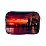 New York City Urban Skyline Harbor Bay Reflections Apple iPad Mini Zipper Cases Front