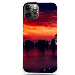 New York City Urban Skyline Harbor Bay Reflections Iphone 12 Pro Max Tpu Uv Print Case