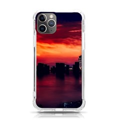 New York City Urban Skyline Harbor Bay Reflections Iphone 11 Pro 5 8 Inch Tpu Uv Print Case