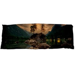 Nature Waters Lake Island Landscape Thunderstorm Body Pillow Case Dakimakura (two Sides) by Jancukart