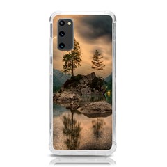 Nature Waters Lake Island Landscape Thunderstorm Samsung Galaxy S20 6 2 Inch Tpu Uv Case by Jancukart