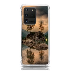 Nature Waters Lake Island Landscape Thunderstorm Samsung Galaxy S20 Ultra 6 9 Inch Tpu Uv Case