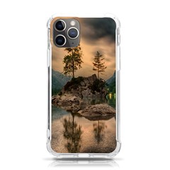 Nature Waters Lake Island Landscape Thunderstorm Iphone 11 Pro 5 8 Inch Tpu Uv Print Case