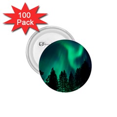 Aurora Northern Lights Phenomenon Atmosphere Sky 1 75  Buttons (100 Pack) 