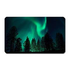 Aurora Northern Lights Phenomenon Atmosphere Sky Magnet (rectangular) by Jancukart