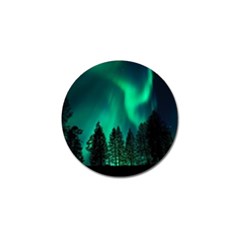 Aurora Northern Lights Phenomenon Atmosphere Sky Golf Ball Marker (4 Pack) by Jancukart