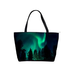 Aurora Northern Lights Phenomenon Atmosphere Sky Classic Shoulder Handbag by Jancukart