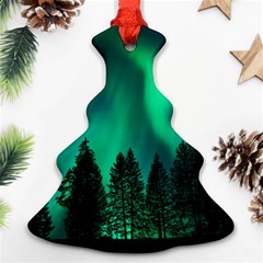 Aurora Northern Lights Phenomenon Atmosphere Sky Ornament (christmas Tree)  by Jancukart