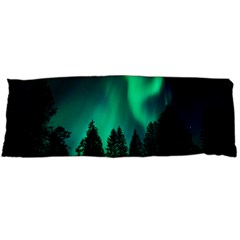 Aurora Northern Lights Phenomenon Atmosphere Sky Body Pillow Case (dakimakura) by Jancukart