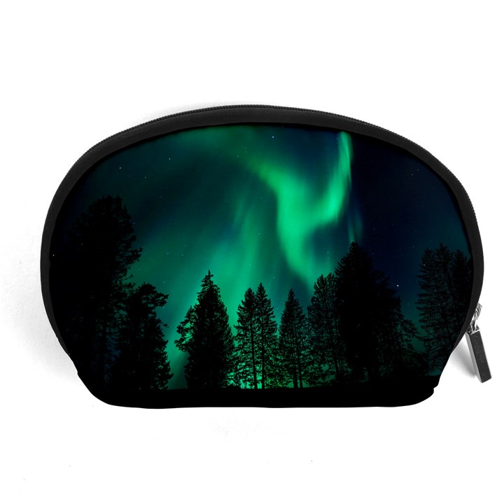 Aurora Northern Lights Phenomenon Atmosphere Sky Accessory Pouch (Large)